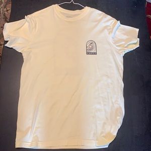 Mens O’Neil surf T-shirt, pale yellow, size M